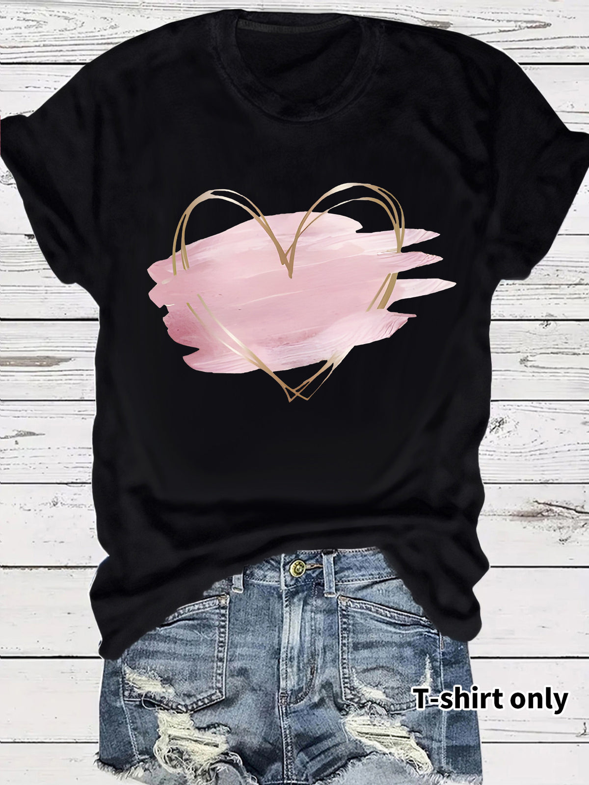 Watercolor Love Short Sleeve