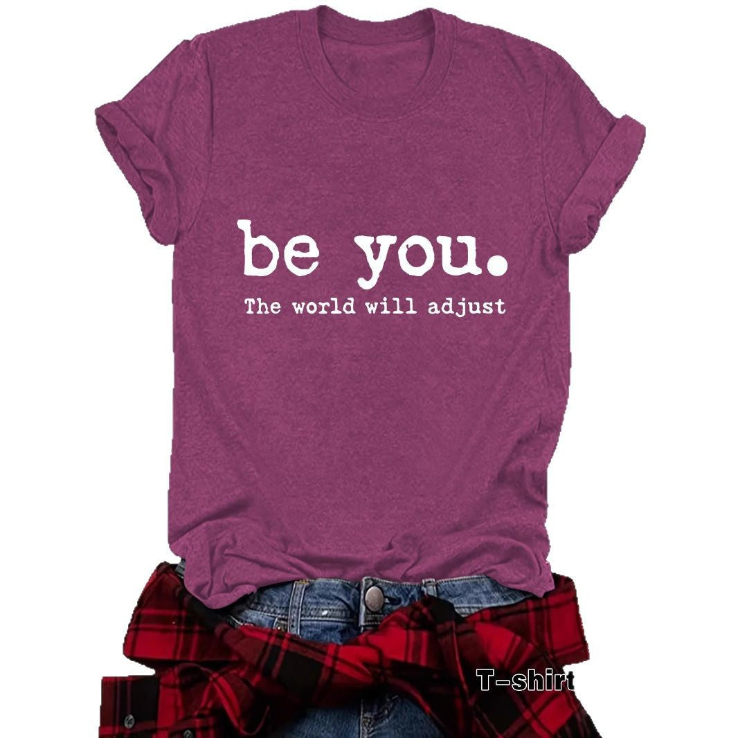 Be You Printed Short Sleeve
