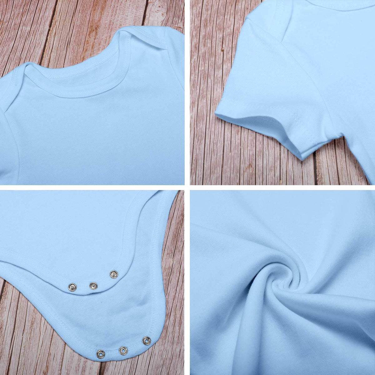 Short -Sleeve Baby's Bodysuit