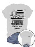 round-neck short sleeve