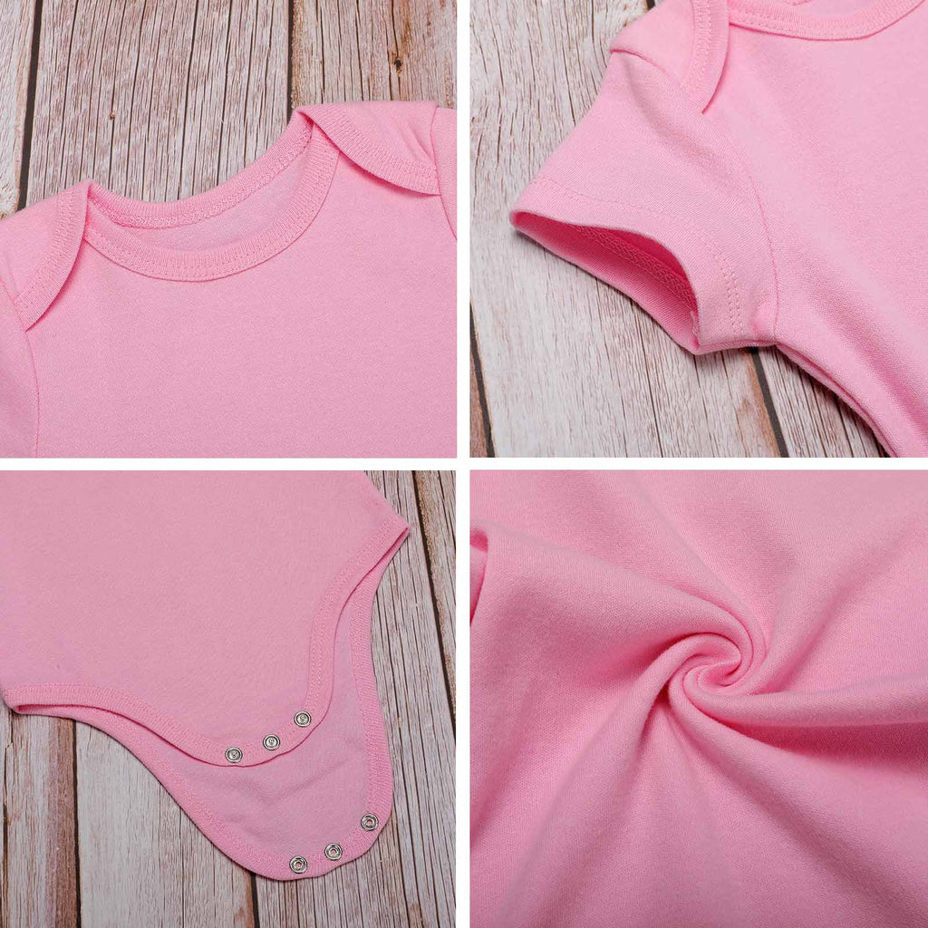 Short -Sleeve Baby's Bodysuit