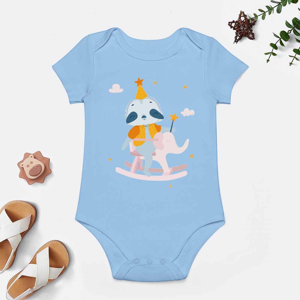 Short -Sleeve Baby's Bodysuit