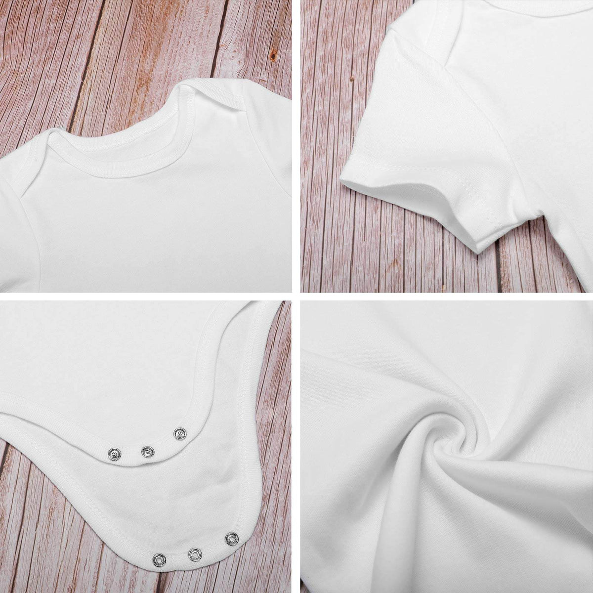 Short -Sleeve Baby's Bodysuit