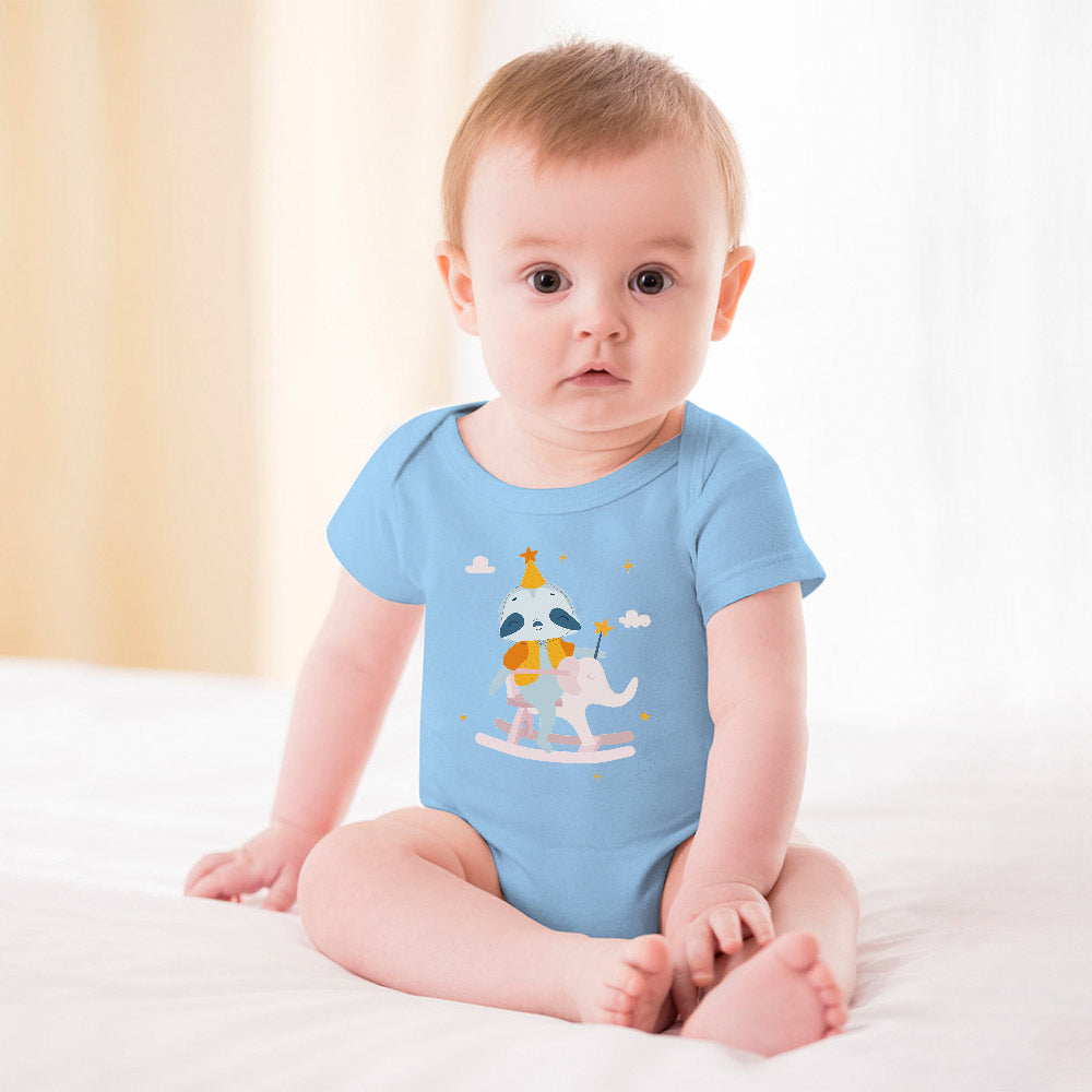 Short -Sleeve Baby's Bodysuit