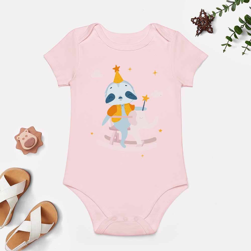 Short -Sleeve Baby's Bodysuit
