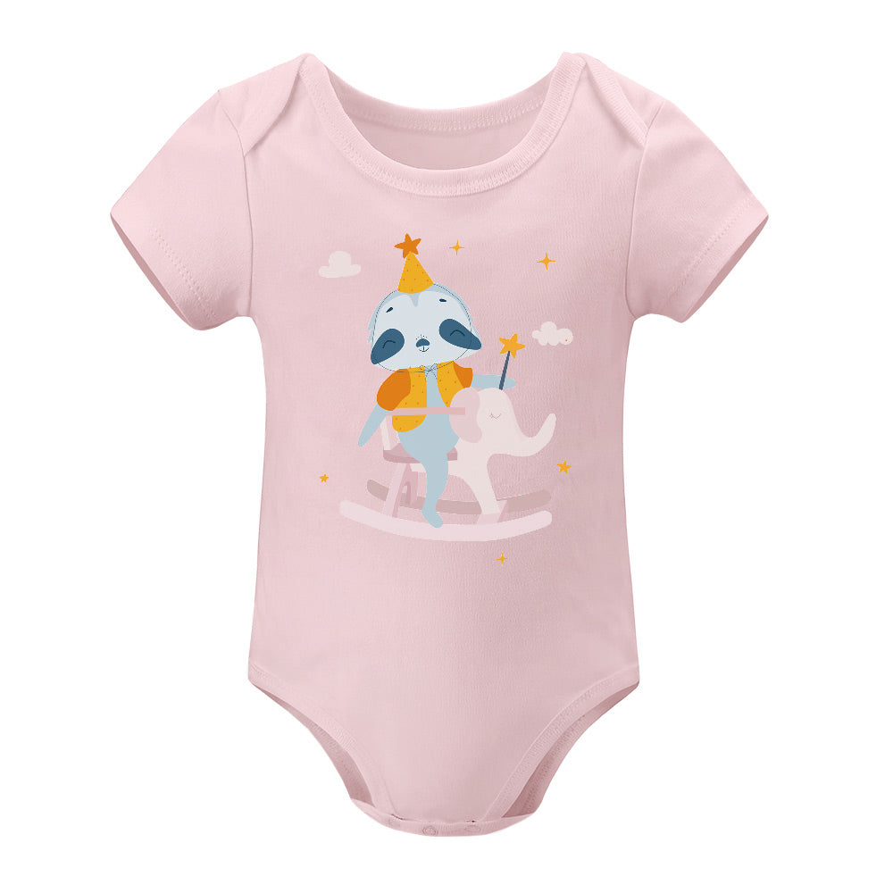 Short -Sleeve Baby's Bodysuit