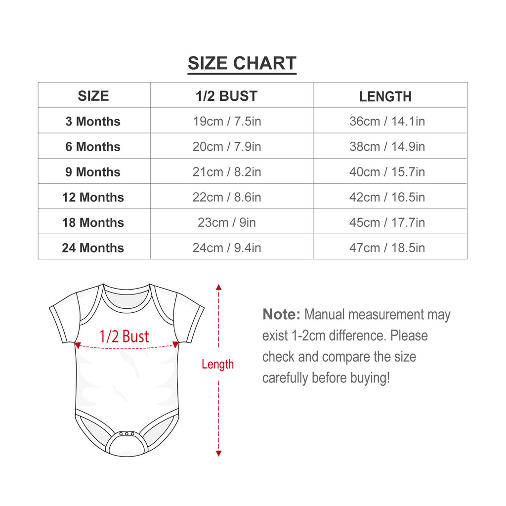Short -Sleeve Baby's Bodysuit