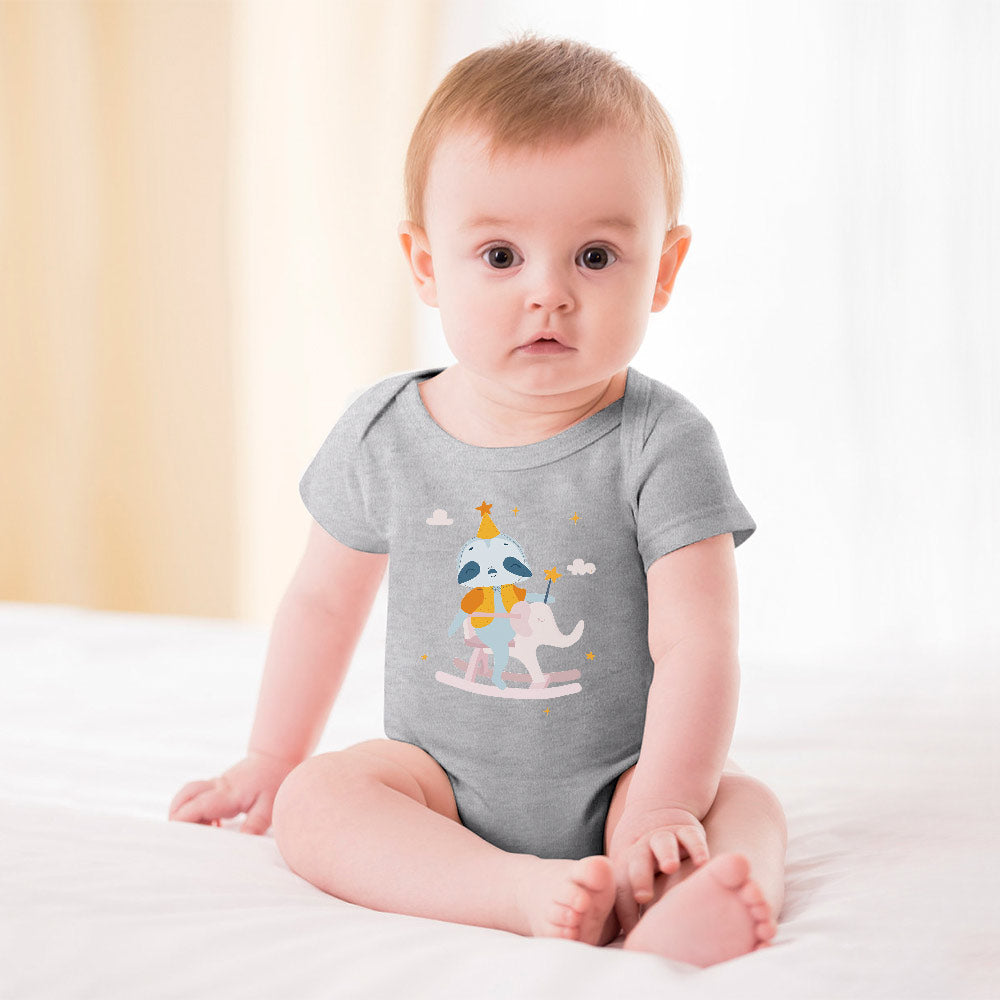 Short -Sleeve Baby's Bodysuit